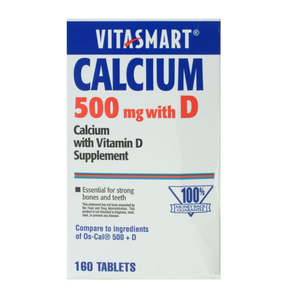 VitaSmart Calcium 500 Plus D Tablets 160 Count at Kmart.com
