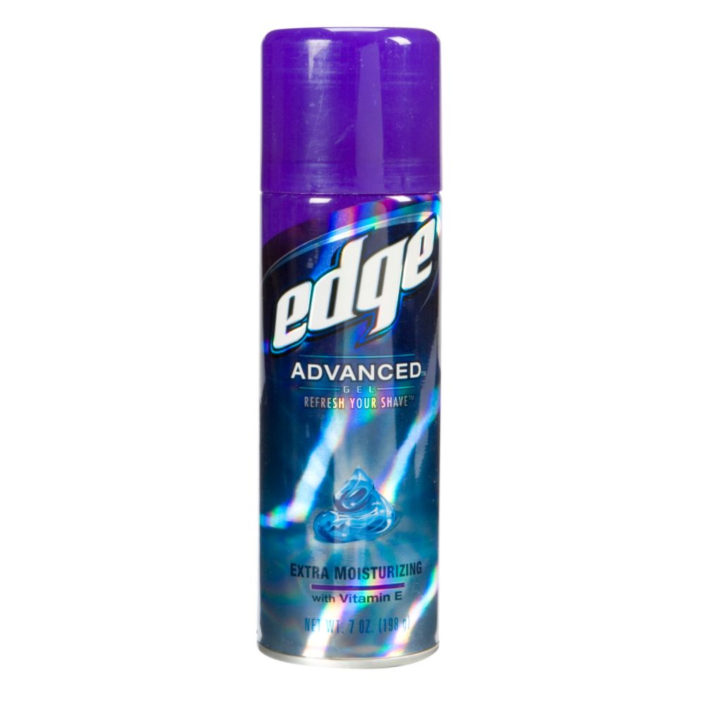 Edge Advanced Shave Gel Extra Moisturizing With Vitamin E 7 Ounce Can at Kmart.com