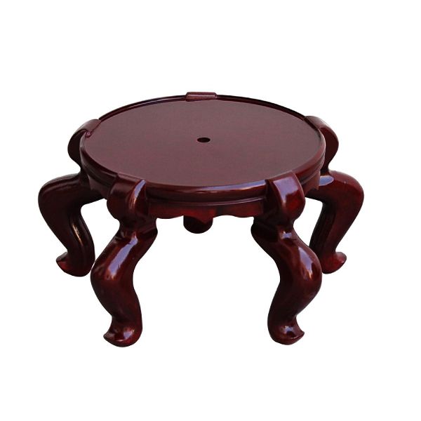 8.5 Mahogany Tone Hardwood Stand 50420511