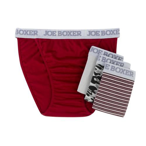 Joe Boxer Men's Fashion String Bikini - 4-pack