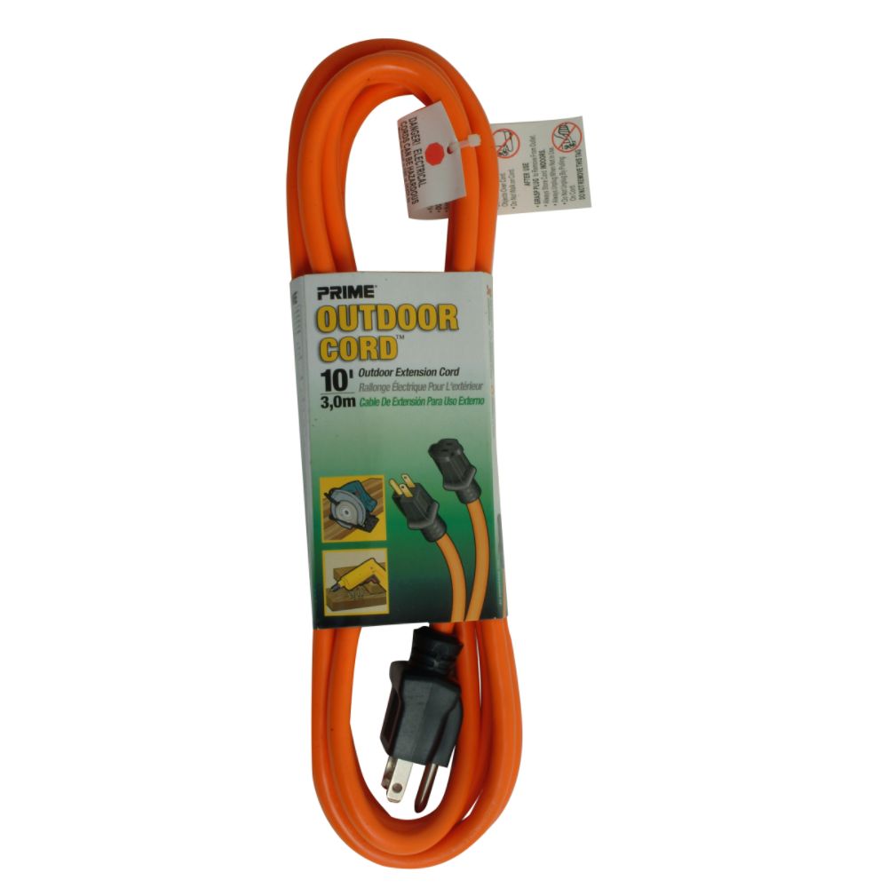 Prime Outdoor Extension Cord Orange 16/3 at Kmart.com