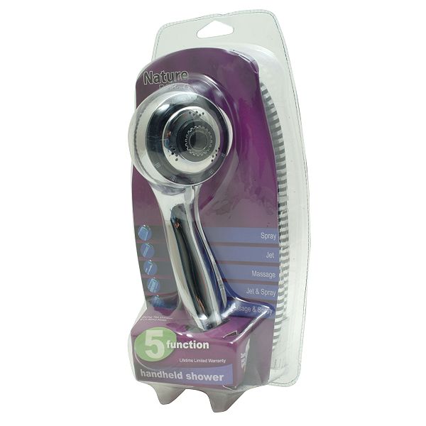 5 Setting Hand Held Shower Head - Chrome 51773511