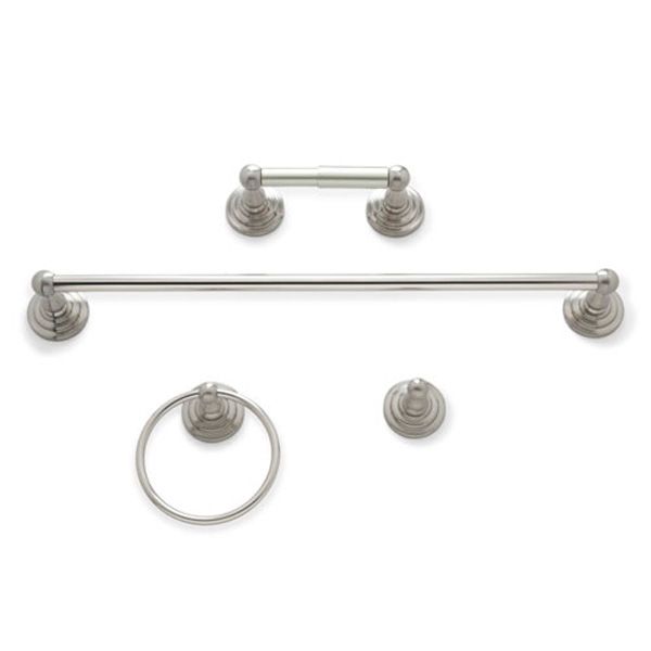 Ashton Brushed Nickel 4-piece Bath