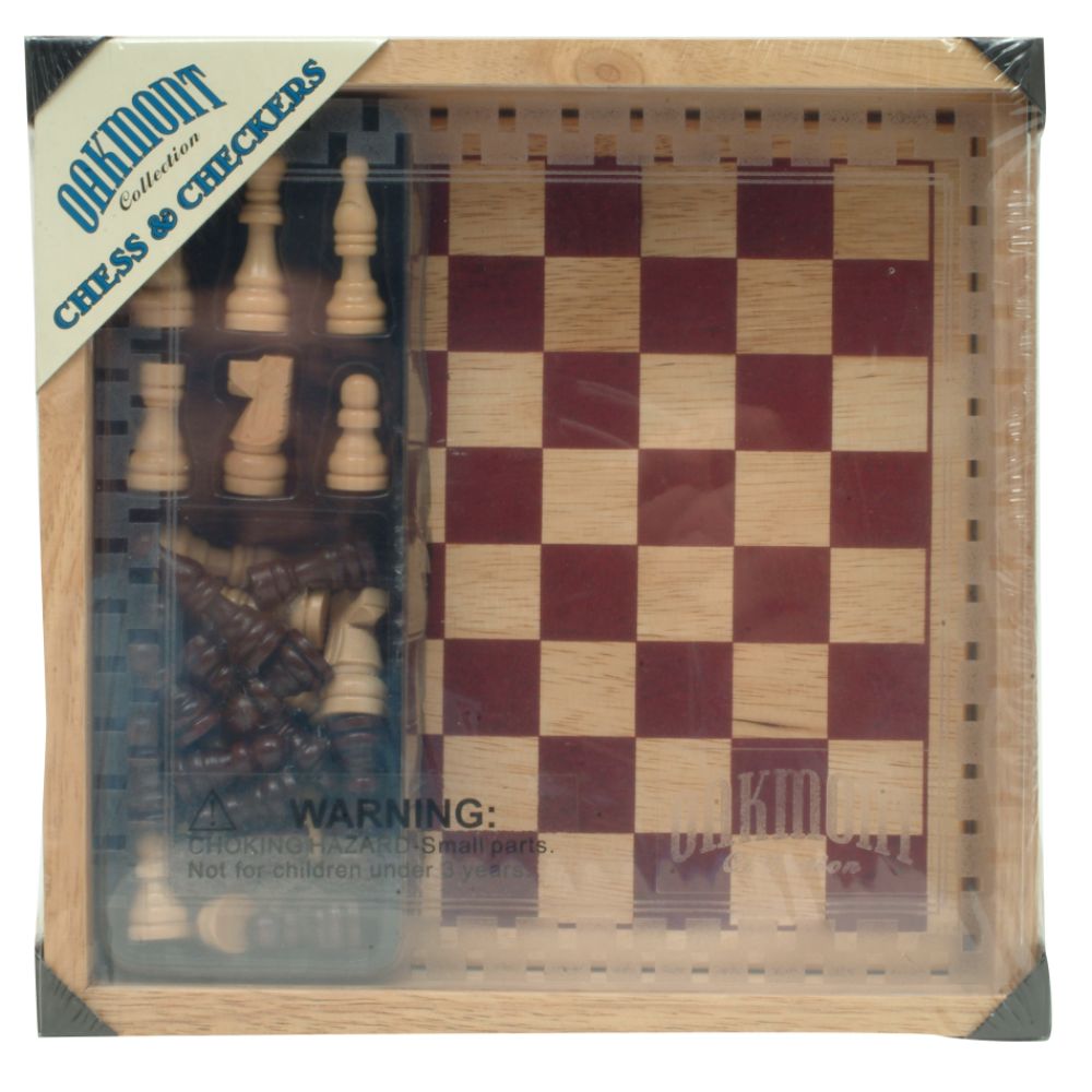 Cardinal Oak Chess & Checkers Set at Kmart.com