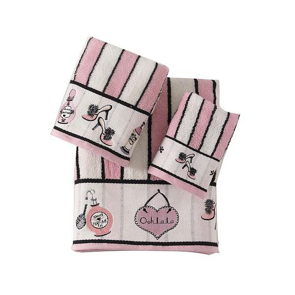 Essential Home Ooh La La Embellished Towels - Bath