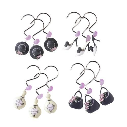 Essential Home Ooh La La Shower Hooks