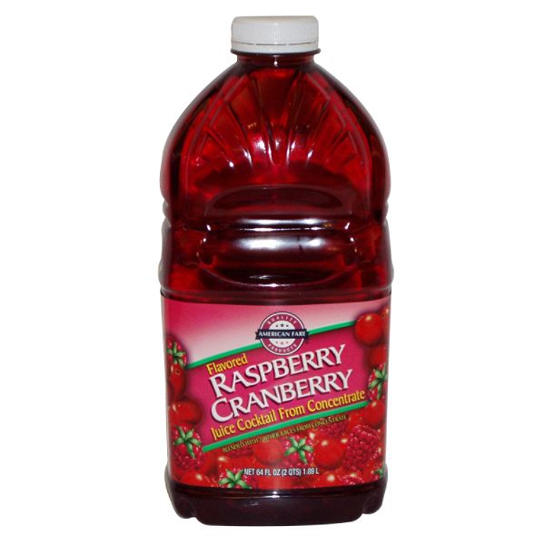 American Fare Raspberry Cranberry Juice Cocktail 64 Fluid Ounce 58519311