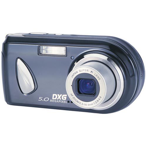 DXG 518 5.0MP Digital Camera - Black