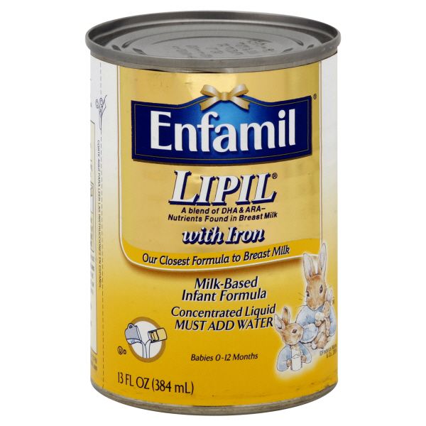 Enfamil Lipil Infant Formula, Milk-Based, with Iron, Concentrated Liquid, 13 fl oz (384 ml) at Kmart.com
