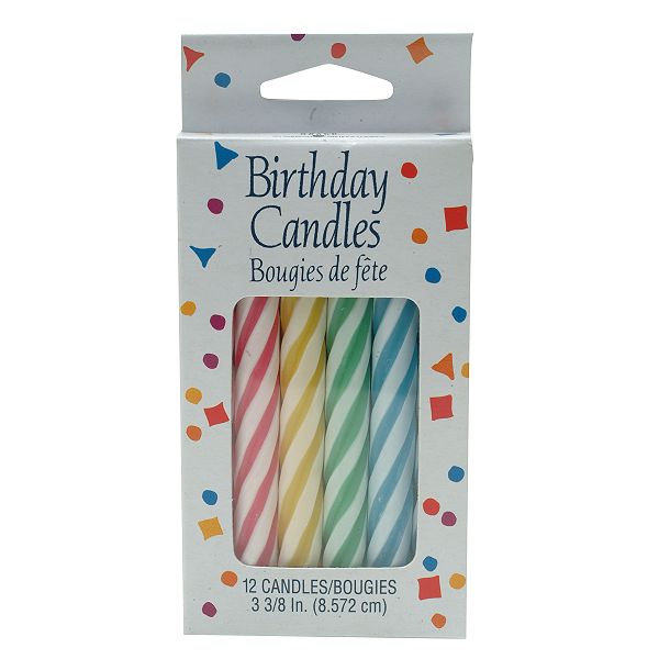 American Greetings Small Spiral Birthday Candles