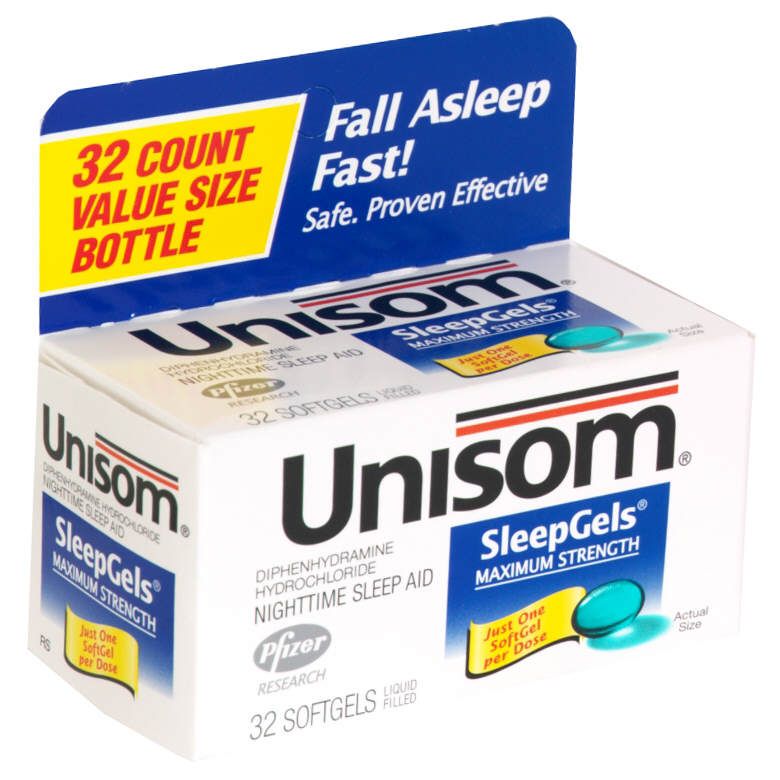 Unisom SleepGels Nighttime Sleep Aid, Maximum Strength, Softgels, 32 softgels at Kmart.com