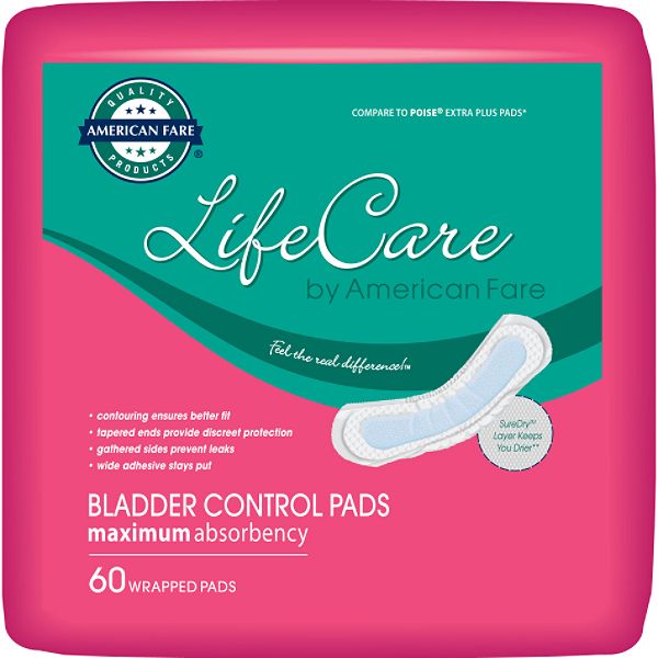 American Fare Absorbency Pads For Bladder Control 68196211