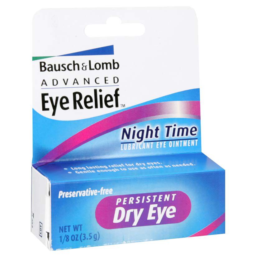 Bausch & Lomb Soothe Eye Ointment, Lubricant, Night Time, 0.125 oz (3.5 g) at Kmart.com