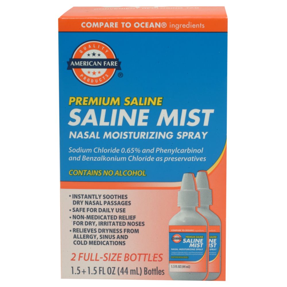 American Fare Saline Mist 1.5 Fluid Ounce at Kmart.com
