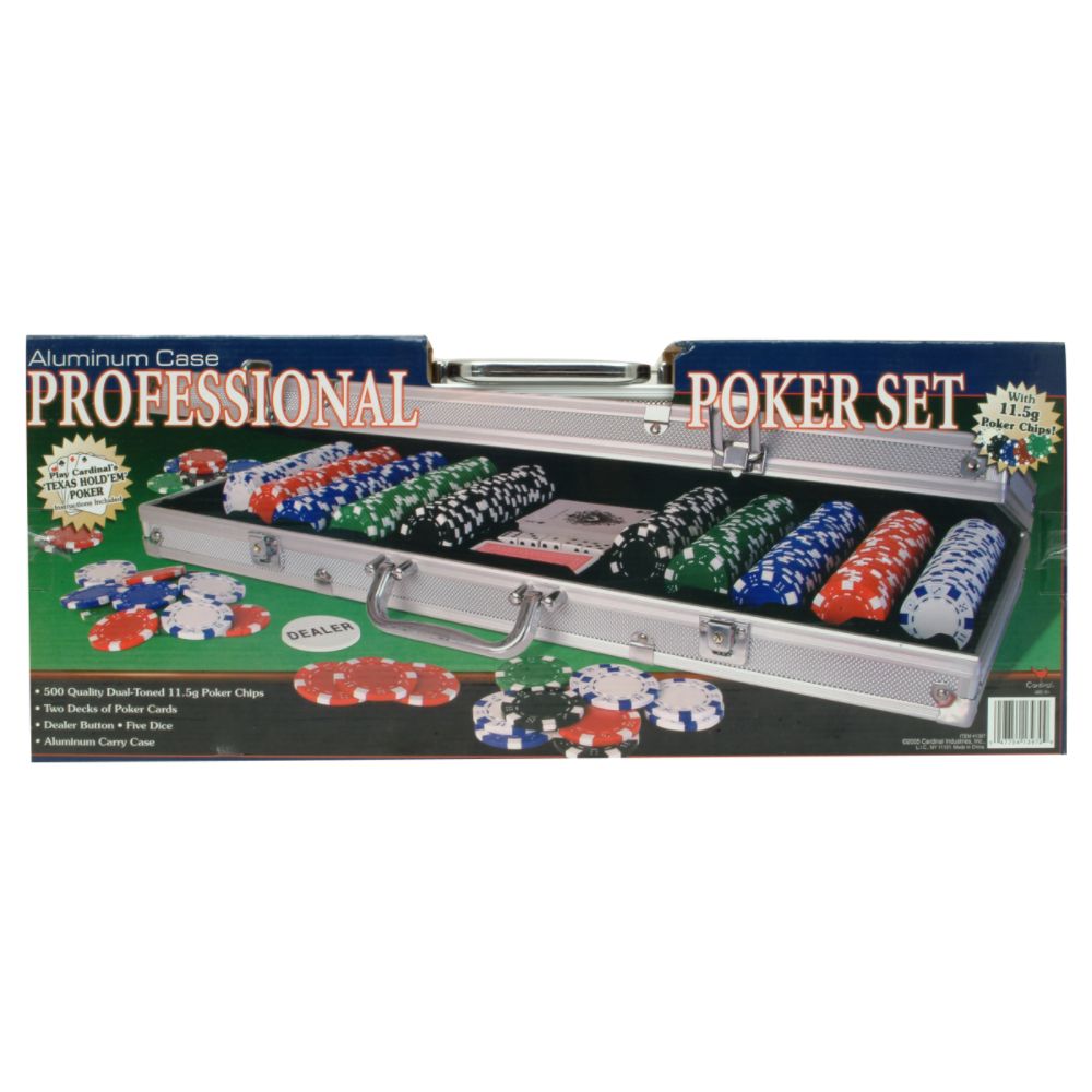 500pc Poker Set with Aluminum Case at Kmart.com