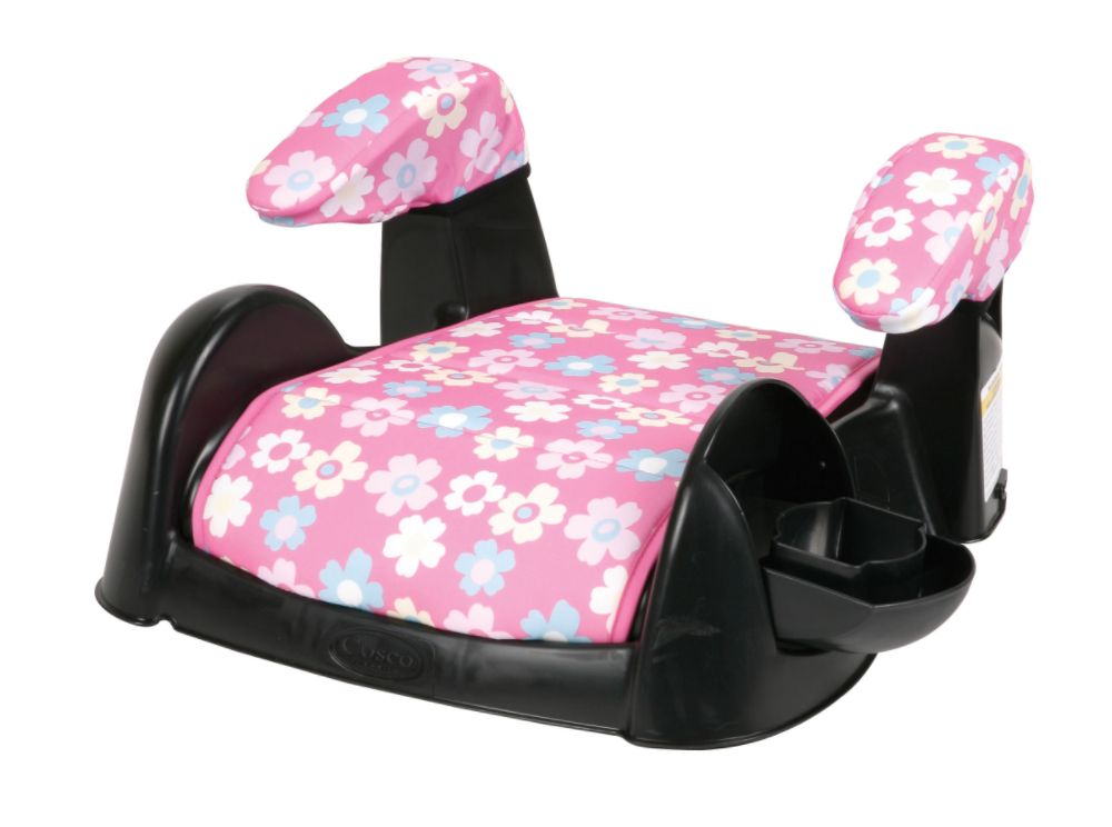 Cosco Girls Pink Floral High Rise Booster