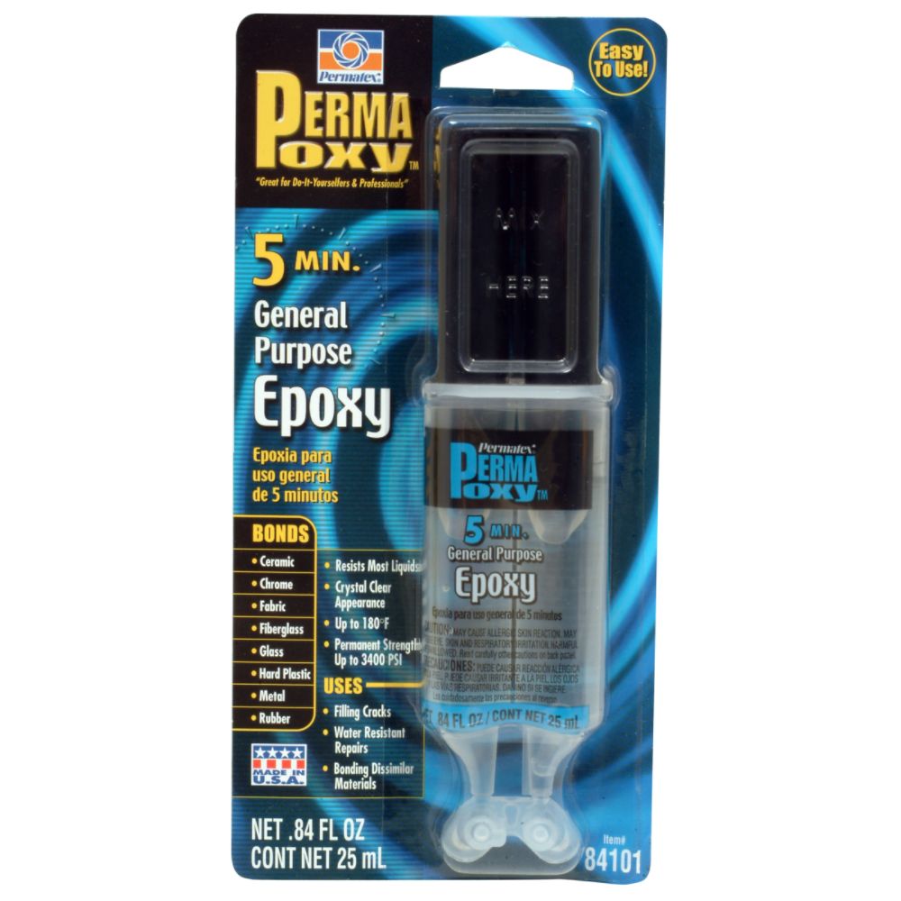 Permatex Permapoxy 5 Minute General Purpose Epoxy .84 oz at Kmart.com