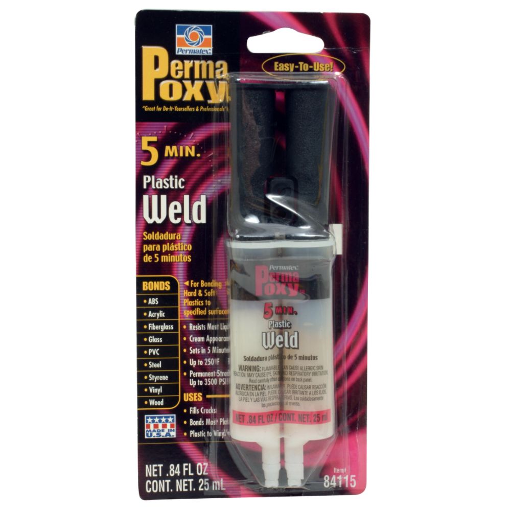 Permatex Permapoxy 5 Minute Plastic Weld .84 oz at Kmart.com