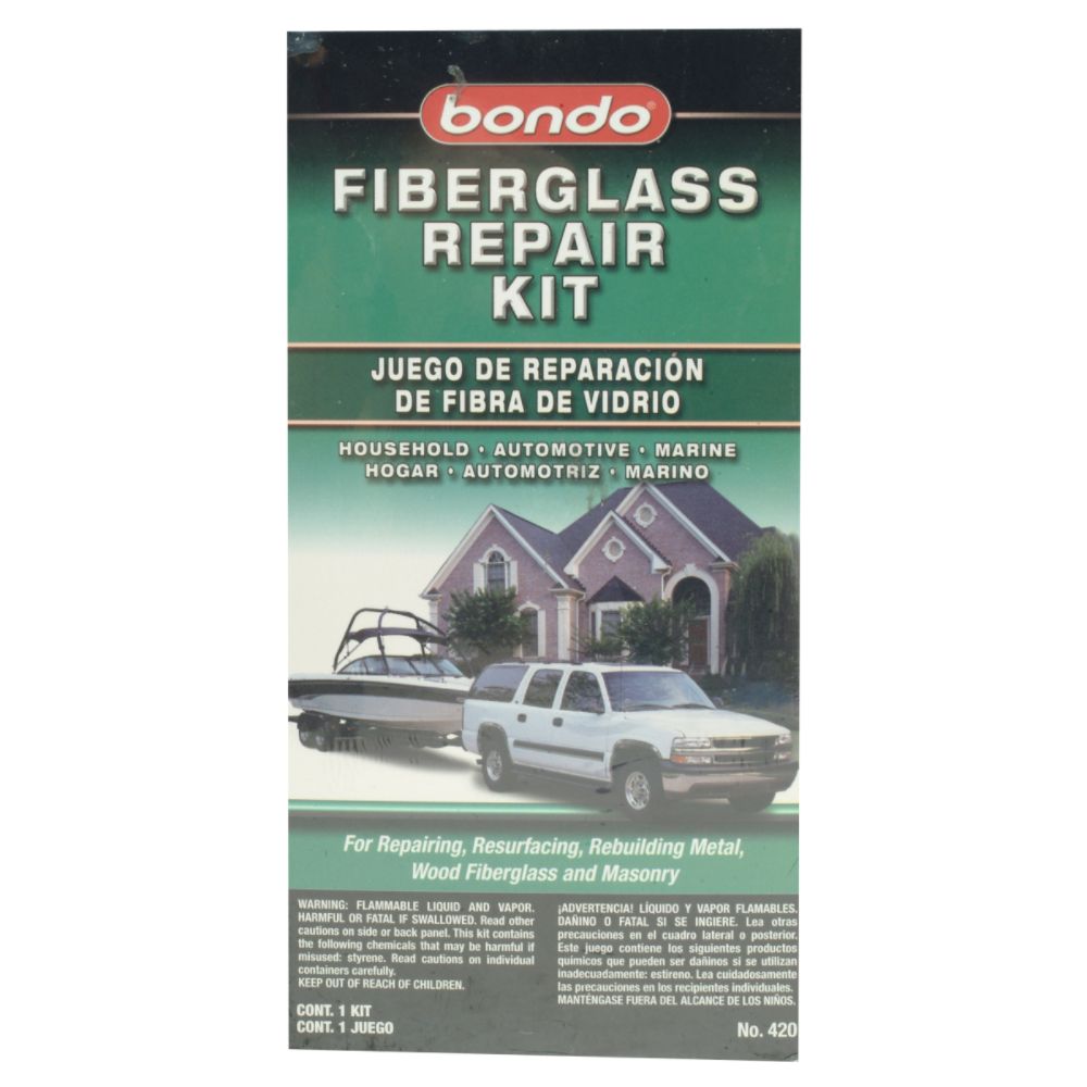 Bondo 1/2 Pint Fiberglass Repair Kit at Kmart.com