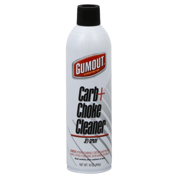 Gumout Carb + Choke Cleaner, Jet Spray, 16 oz (454 g)