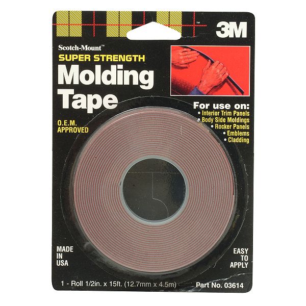 3m Molding Tape - .5 In X 15 Ft - 82590711 82590711