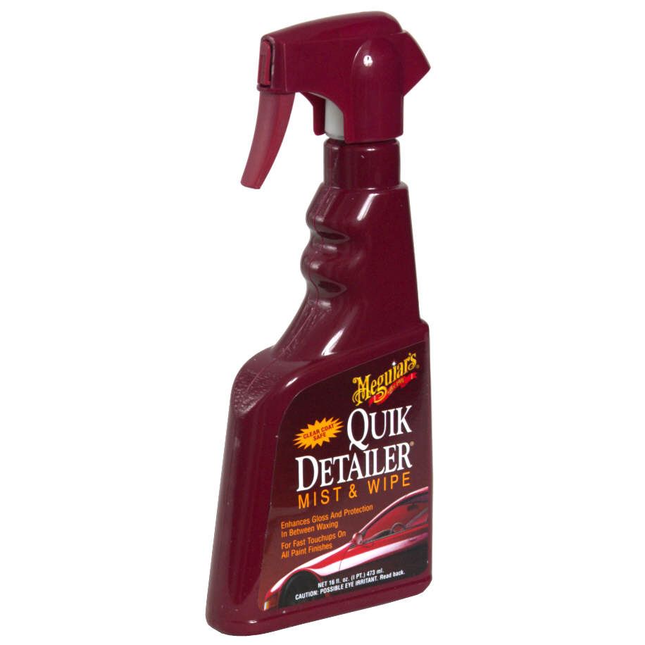 Meguiar's Quik Detailer Mist & Wipe, 16 fl oz (1 pt) 473 ml