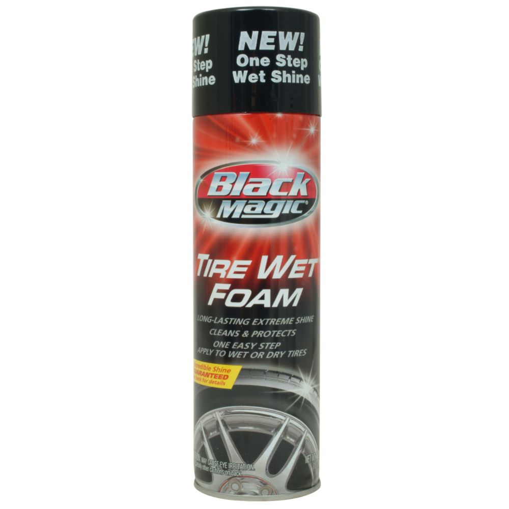 Black Magic Tire Wet Foam - 18oz
