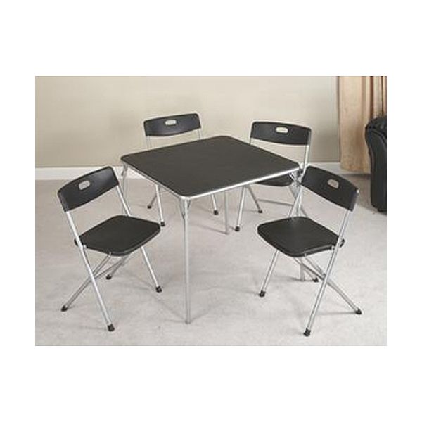 Essential Home 5-piece Card Table and Chairs