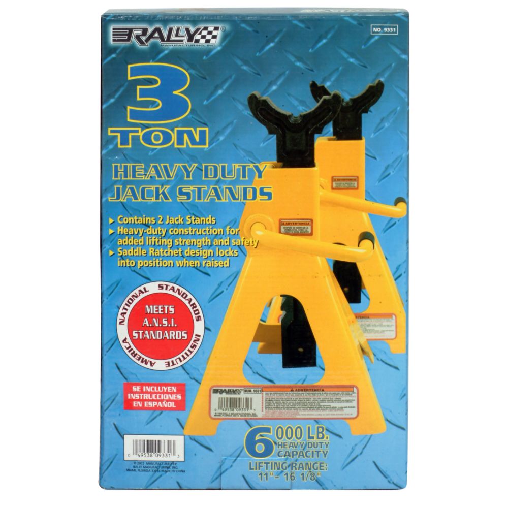 Rally 3 Ton Premium Jack Stands at Kmart.com