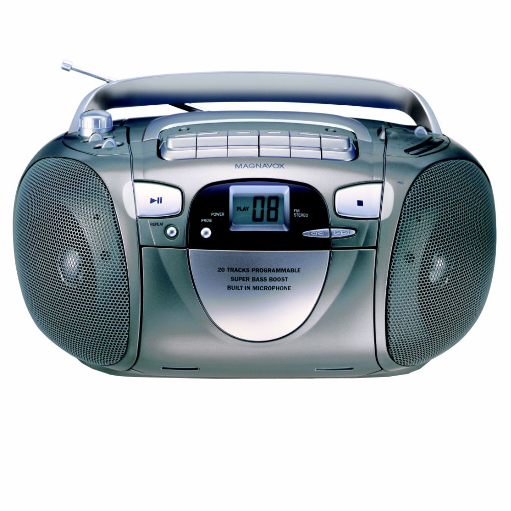 Magnavox CD Boombox with Cassette