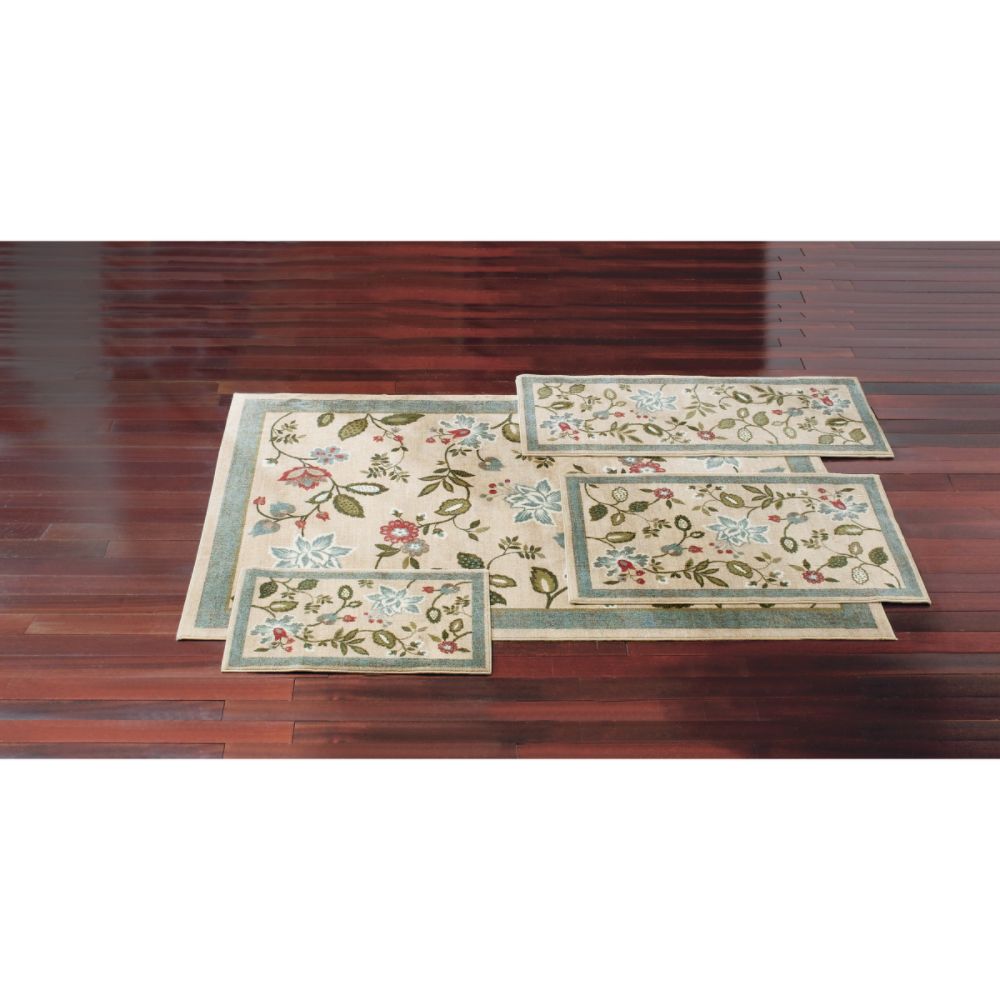 Essential Home Jacobean Rug Collection, 24in