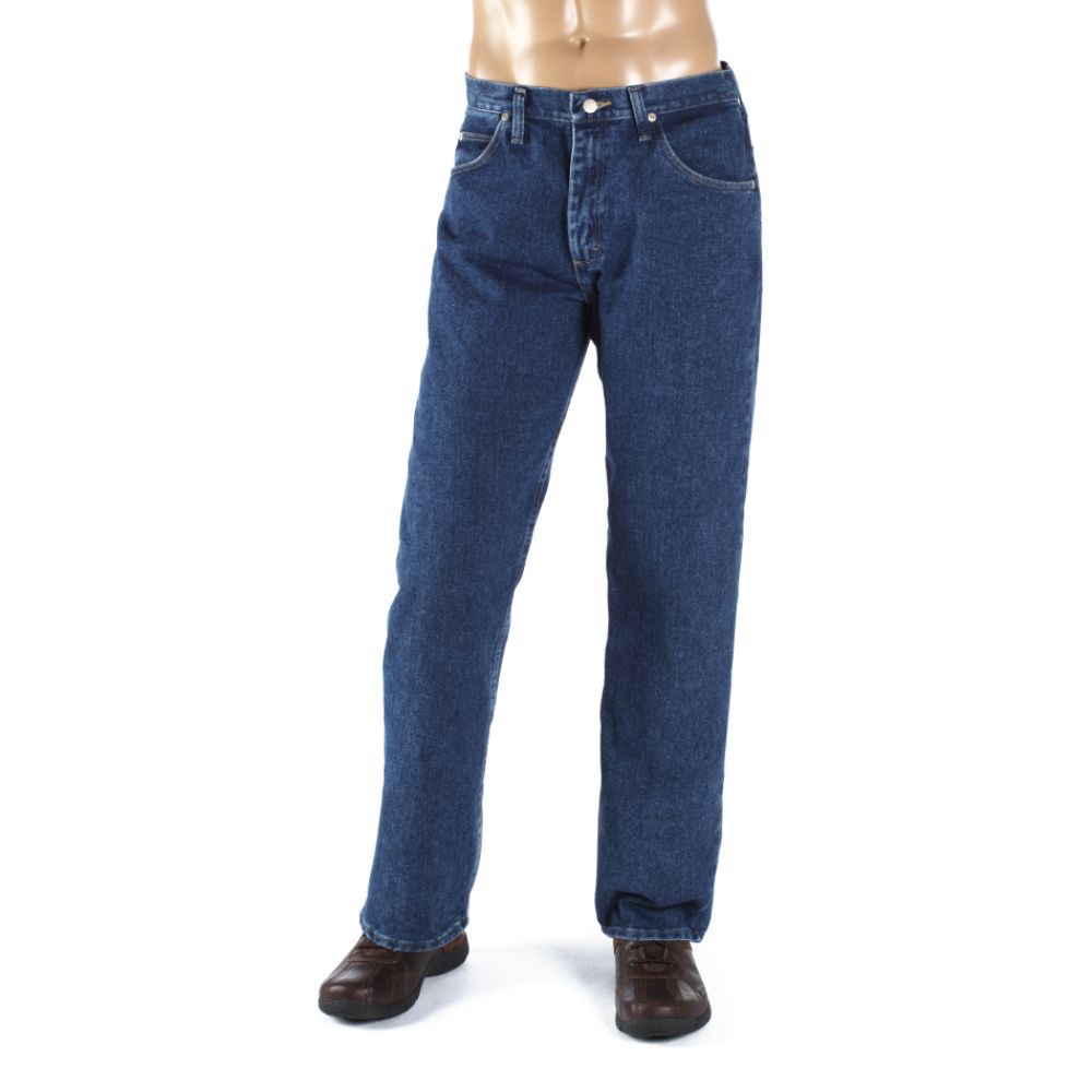 Men's Dark Rinse Relaxed Fit Denim Jean