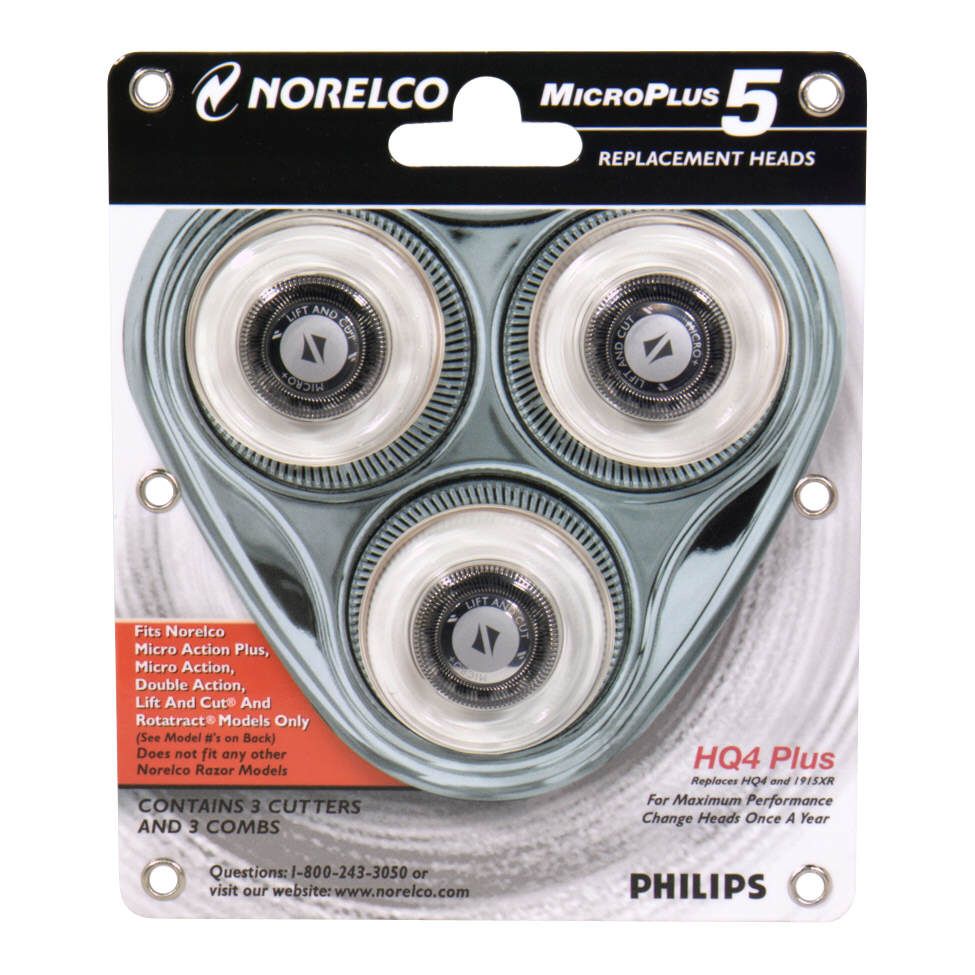 Norelco MicroPlus 5 Replacement Heads, 3 heads at Kmart.com