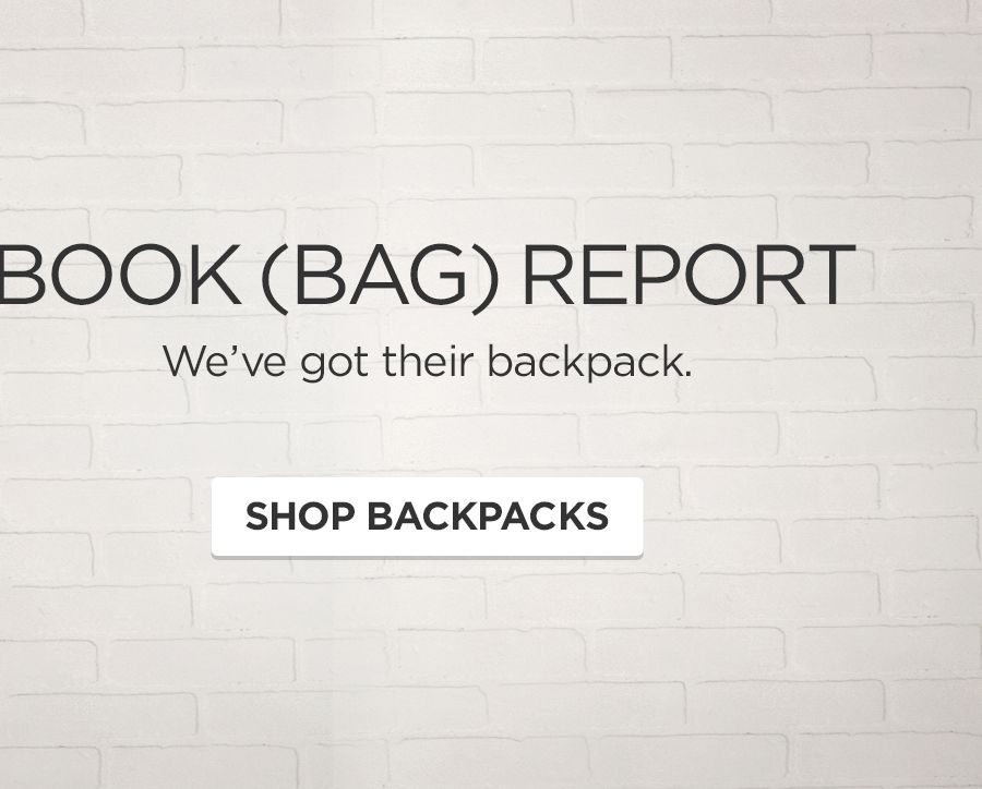 Shop Backpacks
