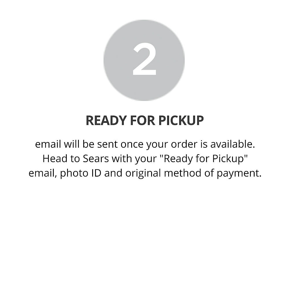 Buy Online Pickup in Store Sears
