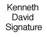 Kenneth David Signature