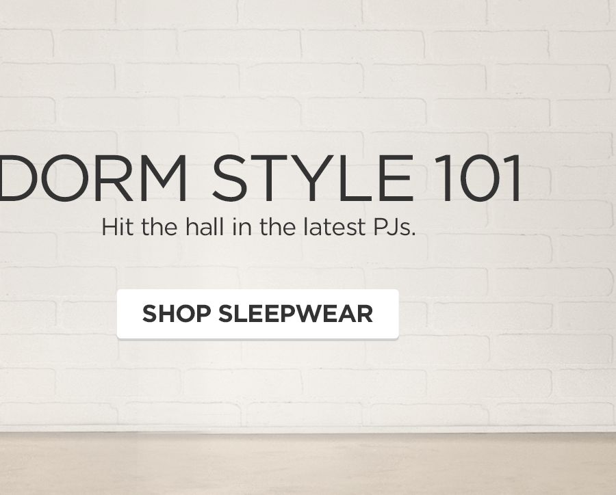 Shop sleepwear