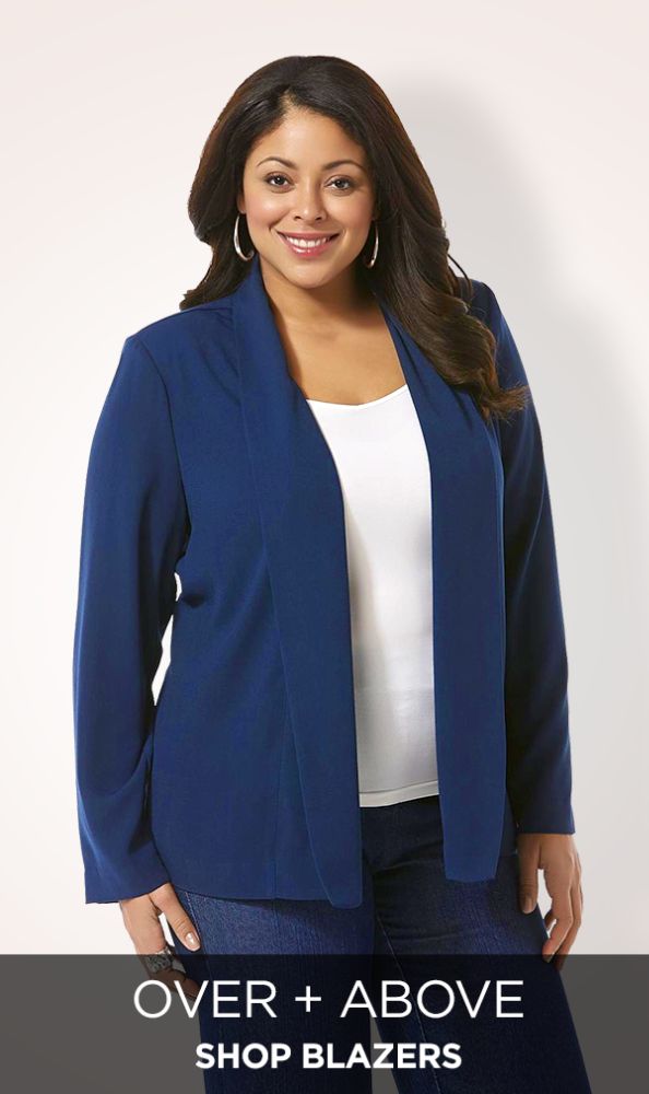 Womens Plus Blazers
