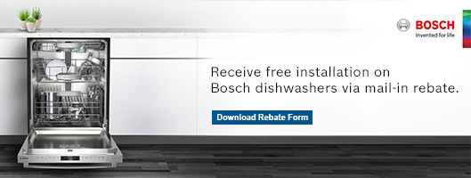 Bosch Dishwasher Installation Rebate