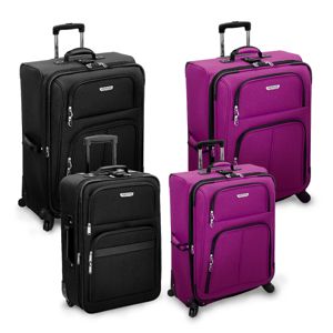 Travelers Club Rio Piece Eva Expandable Spinner Luggage Set from mediakits.theygsgroup.com