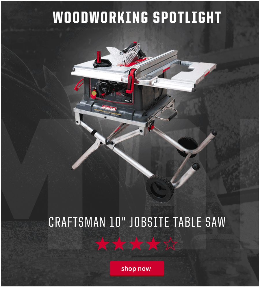 10" Jobsite Table Saw