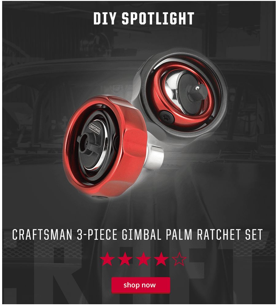 3-Piece Gimbal Palm Ratchet Set