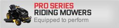 Pro Series Riding Mowers