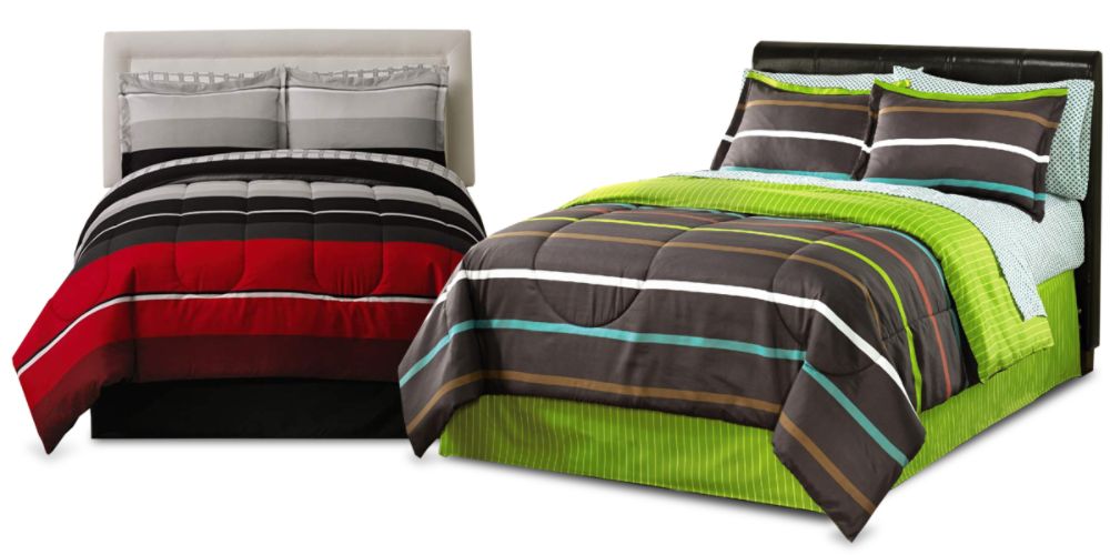 Essential Home twin or full complete bed sets