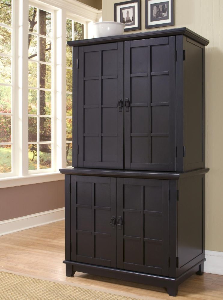Home Styles Arts Crafts Compact Desk Hutch