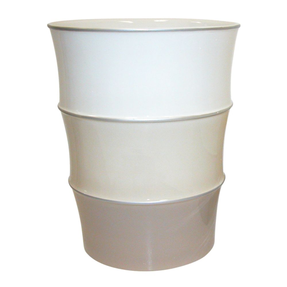 Famous Home Fashions Biarritz Cream wastebasket at Kmart.com