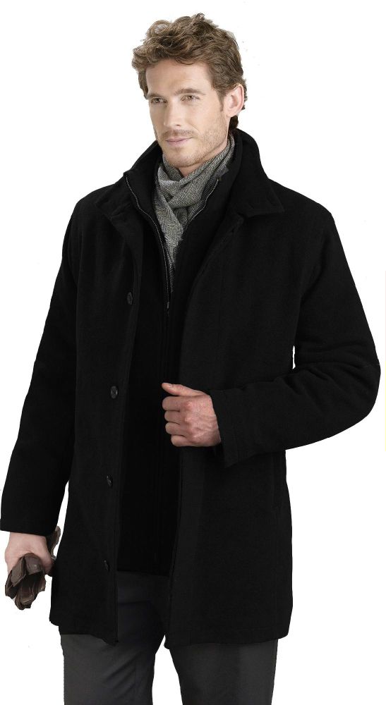 Excelled Mens Wool and Cashmere Coat at Sears.com