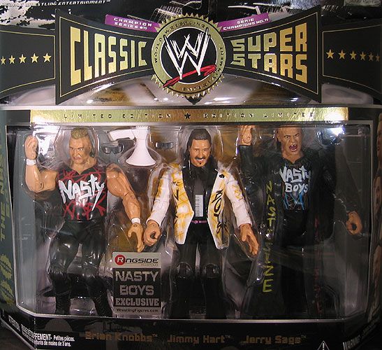 WWE Nasty Boys w/ Jimmy Hart - Classic 3-Packs 11 Toy Wrestling Action Figure at Sears.com