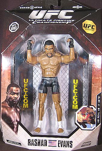 UFC Rashad Evans - UFC Deluxe Zero MMA Toy Action Figure at Sears.com