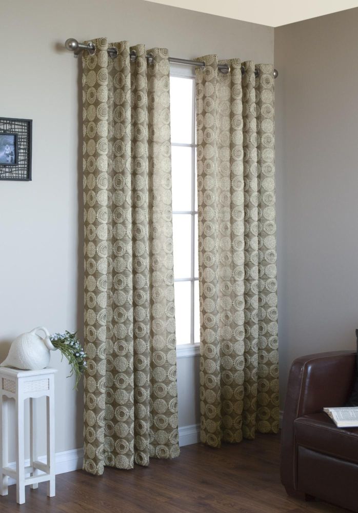 Commonwealth Home Fashions Mayan Grommet Top Panel (each) 54" x 95"